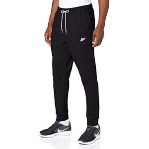 Nike M NSW MODERN JGGR FLC sportbroek, zwart/ijs zilver/wit/(wit), XS