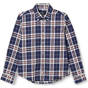 Hackett London Heritage Plaid Shirt voor jongens, Meerkleurig, 15 Jaren