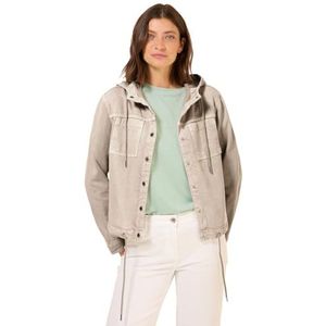 Cecil - Dames Overhemd - Beige - Lichtgewicht - Capuchon met Aantrekkoord