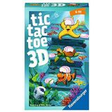 Ravensburger Tic Tac Toe 3D - Pocketspel voor 2-4 spelers vanaf 6 jaar