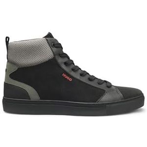 HUGO - Morrie - Sneakers Hoog - Grijs - Donkergrijs - Zwart