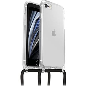 OtterBox React Necklace hoesje voor iPhone 7/8/SE 2020/SE 2022, Ultradun, Beschermhoesje met verstelbare en afneembare kettingriem, getest volgens militaire standaard, Transparant