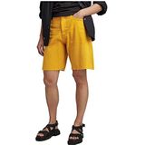 G-STAR RAW Dames Type 89 bermuda shorts, geel (dull yellow gd D300-D849), 33, Geel (Dull Yellow Gd D300-d849), 33W