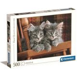Puzzel Kittens - 500 Stukjes (Clementoni)
