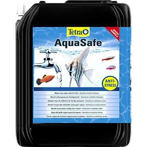 Tetra T513 Aquasafe2 Aquarium Filter, Om Kraanwater Om Te Zetten In Veilig En Gezond Water Voor Vissen En Planten, 5 Liter