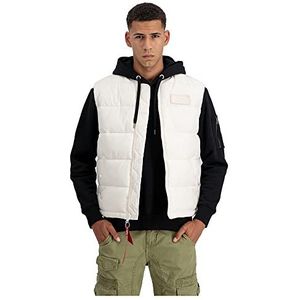 Alpha Industries - Puffer Light Weight Vest - Zwart - Polyester Taffeta