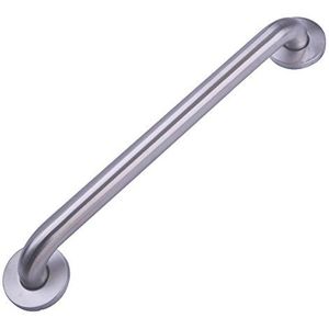 Amazon Basics Handgrepen, toegankelijk voor gehandicapten, voor in de badkamer, 46 cm lang en 3,2 cm diameter, roestvrij staal