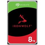 Seagate IronWolf, 8 TB, Interne Harde Schijf, NAS, 3,5"", SATA 6 GB/s, 7200 RPM, 256 MB cache, voor NAS RAID, 3 jaar Rescue Services, FFP (ST8000VNZ02)