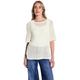 Street One - Dames Trui - Wit - Gebreid