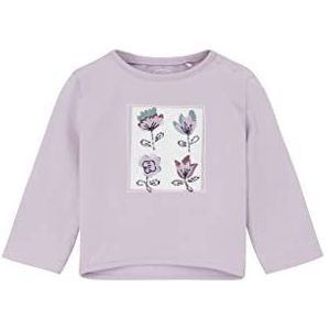 s.Oliver Baby-meisje T-shirts lange mouwen, lila/roze., 62 cm