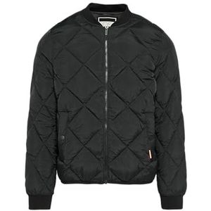 Tussenjas - Gewatteerde Jas - Effen - Normale Pasvorm