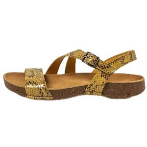 Art 1045 I Breathe, platte damessandalen, limoengroen, maat 36, Limoen, 36 EU