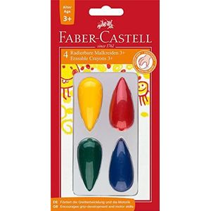 Faber-Castell 120405 - Kleurkrijt peervorm, vanaf 3 jaar, gesorteerd