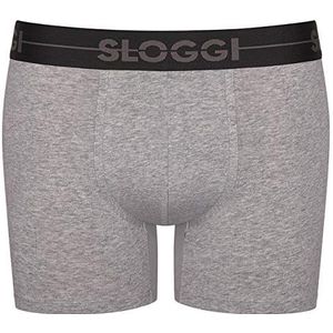 sloggi For Men Go Short C3P ondergoed voor heren, lichtgrijs gem., 4