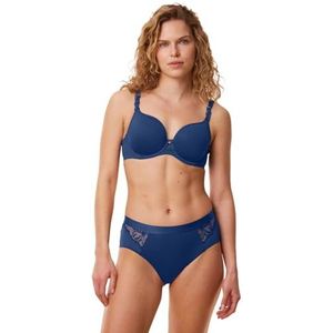 Triumph Dames Wild Azalea Florale Maxi Underwear, deep water, 36
