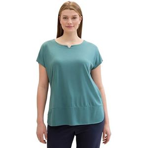 TOM TAILOR T-shirt voor dames, 10697 - Sea Pine Green, 44 NL