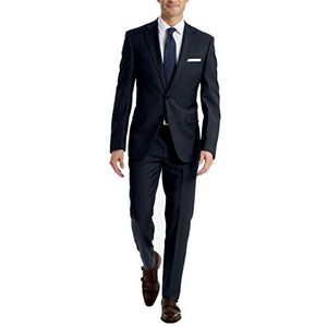 Calvin Klein Slim Fit pak voor heren scheidt, Donkerblauw, 33