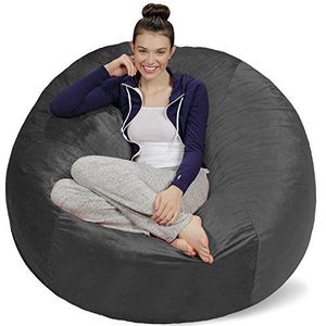 Sofa Sack - Bean Bags stoel, 5 poten, houtskool