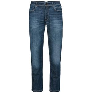 camel active Heren Relaxed Fit fleXXXactive Jeans, blauw, 35W / 30L