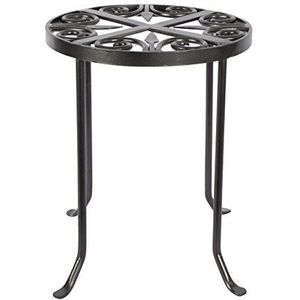 Achla Designs Ronde onderzetter plantenstandaard (grafiet)
