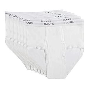 Hanes Ultimate Heren Comfort Flex Tailleband Briefs-Meerdere Packs Beschikbaar, Kleur: wit, XL