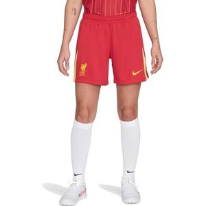 Nike Shorts Liverpool Fc Dames Dri-Fit Stadium Short Home, Gym Rood/Wit/Chrome Yellow, FN9056-687, L