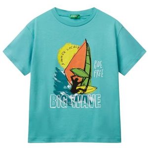 United Colors of Benetton T-shirt, Groen, 140