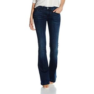 Tommy Jeans Dames Mid Rise Flare Fran Dast bootcut jeans, blauw (Dark Stretch 911), 26W x 32L