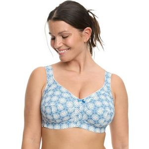 Susa Beugelbeha voor dames, blauw-wit, 105F