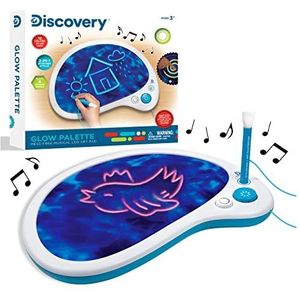 Discovery 1306006401 - Glow Palette Musical LED Art Pad - Tablet om te tekenen met licht & geluid - voor kinderen vanaf 3 jaar