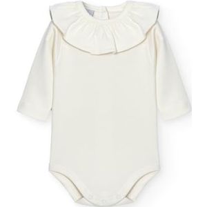 BABIDU Body met ruches, uniseks, baby, Beige, 0-3 Maanden