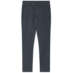 Hackett London GMT Dye Texture Straight Jeans voor heren, Groen (Balmoral 6fm), 30W x 34L/Lang