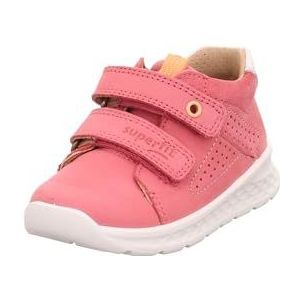 Superfit Baby - meisjes Breeze loopschoentjes, Roze Oranje 5510, 21 EU