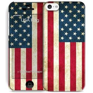 i-Paint Hardcase voor iPhone 5C vlag USA
