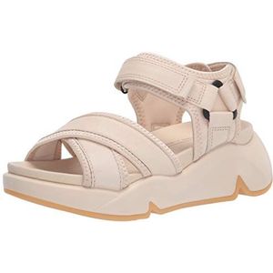 ECCO Women's Women's Chunky Sport Sandal, Limestone, 37 EU