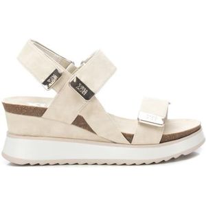 XTI 142619, sandalen met sleehak voor dames, IJs, 38 EU