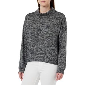 TOM TAILOR Denim Sweatshirt voor dames, 10522 - Shale Grey Melange, XXL