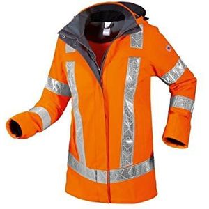 BP 2127 880 weerbestendige jas voor dames 100% polyester Warnorange, maat XL