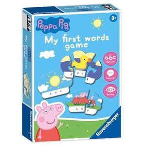 Ravensburger Peppa Pig Mijn eerste woord educatieve spelletjes voor kinderen vanaf 4 jaar - ideaal voor vroeg leren, alfabet, lezen en spelling