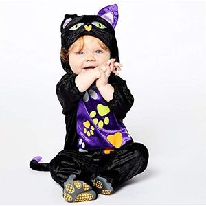 amscan PDBCAT03 Cutie Kitty kostuum-leeftijd 3-6 maanden-1 pc