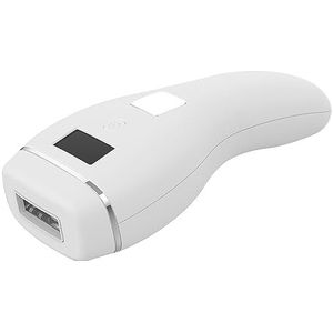 DAM T21 IPL-epilator met gepulseerd licht, instelbare niveaus en digitaal display, 7,5 x 4 x 19 cm, kleur: wit