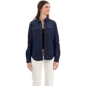G-STAR RAW 3301 Shirt Wmn LS Dameshemd, Gespoeld, S