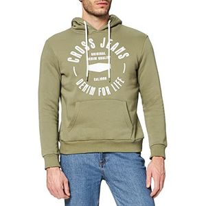 Cross Jeans Sweatshirt met capuchon voor dames, Licht Khaki., S