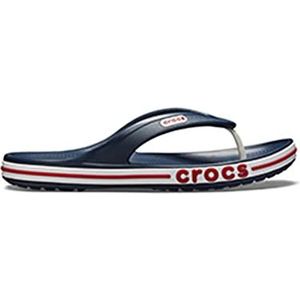 Crocs Bayaband Flip uniseks-volwassene Teenslipper, Marine Pepper, 36/37 EU