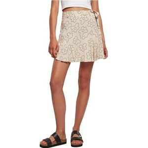 Urban Classics Heren Ladies Viscose Mini Rok Shorts, Softseagrassflower, L