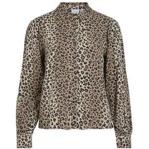 Viool L/S Shirt, Veren Grijs/Aop: leo, 40