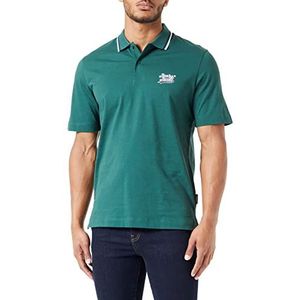 JACK & JONES Jortrevor Polo Ss Poloshirt voor heren, Trekking green., S