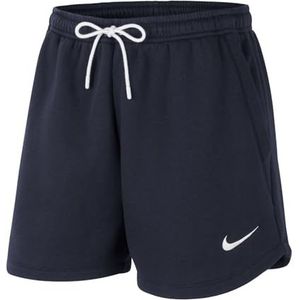 Nike Dames Shorts Women'S Team Club 20 Short, Obsidian-Wit-Wit, CW6963-451, XS