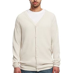 Urban Classics Heren Light Raglan Cardigan, lichtgrijs, 4XL