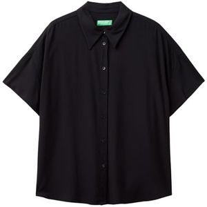 United Colors of Benetton Hemd, Zwart 100, XS